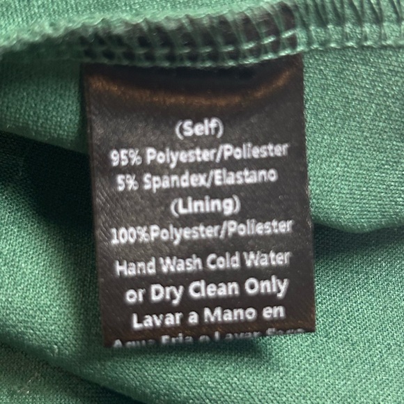 Windsor Forest Green Sleeveless Maxi Dress. VNeck. Size 10. - Picture 7 of 7